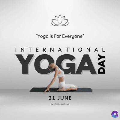 "Yoga is For Everyone"
INTERNATIONAL
YOGA
21 JUNE