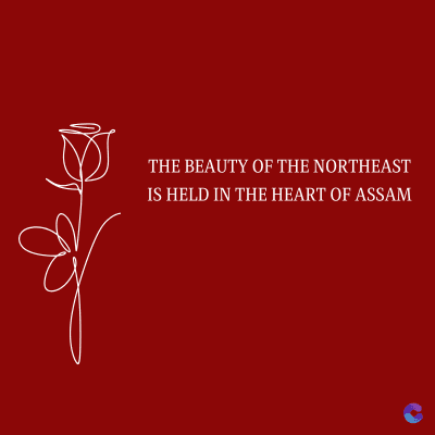 THE BEAUTY OF THE NORTHEAST
IS HELD IN THE HEART OF ASSAM