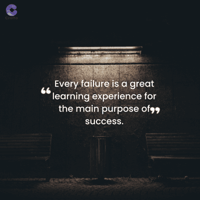 Crafto
Every failure is a great
learning experience for
the main purpose of
success.