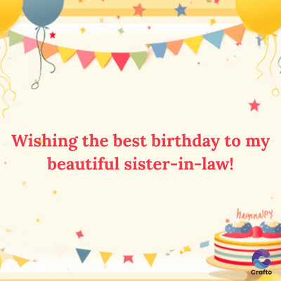 Wishing the best birthday to my
beautiful sister-in-law!
hamnalPY
Crafto