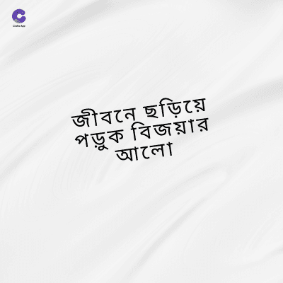 জীবনে ছড়িয়ে
পড়ুক বিজয়ার
আলো