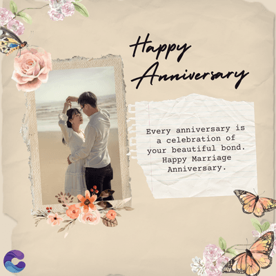 Happy
Anniversary
Every anniversary is
a celebration of
your beautiful bond..
Happy Marriage
Anniversary.