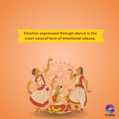 Emotion expressed through dance is the
most natural form of emotional release.
Crafto