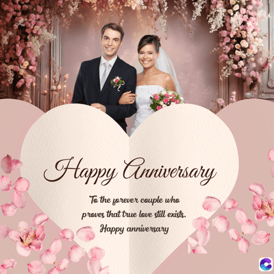 Happy Anniversary
To the forever couple who
proves that true love still exists.
Happy anniversary