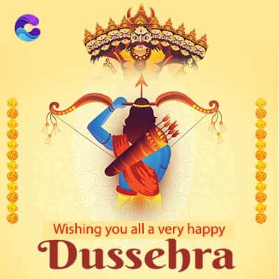 Wishing you all a very happy
Dussehra