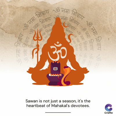 नमः
'शिवाय'
शिवाय ॐ नमः शिवाय
नमः शिवाय
ॐ नमः
शिवाज
नमः
ॐ नमः
: शिवाय
ॐ नमः
hibit
शिवाय
30
B
ॐ नमः शिवाय
शिवाय
शिवास
ॐ नमः
नमः
: शिवाय ॐ नमः
शिवाय ॐ नमः
शिवायॐ नमः
ॐ नमः
ॐ
ॐ नमः शिवायः
शिवाय
ॐॐ नमः
Sawan is not just a season, it's the
heartbeat of Mahakal's devotees.
Crafto